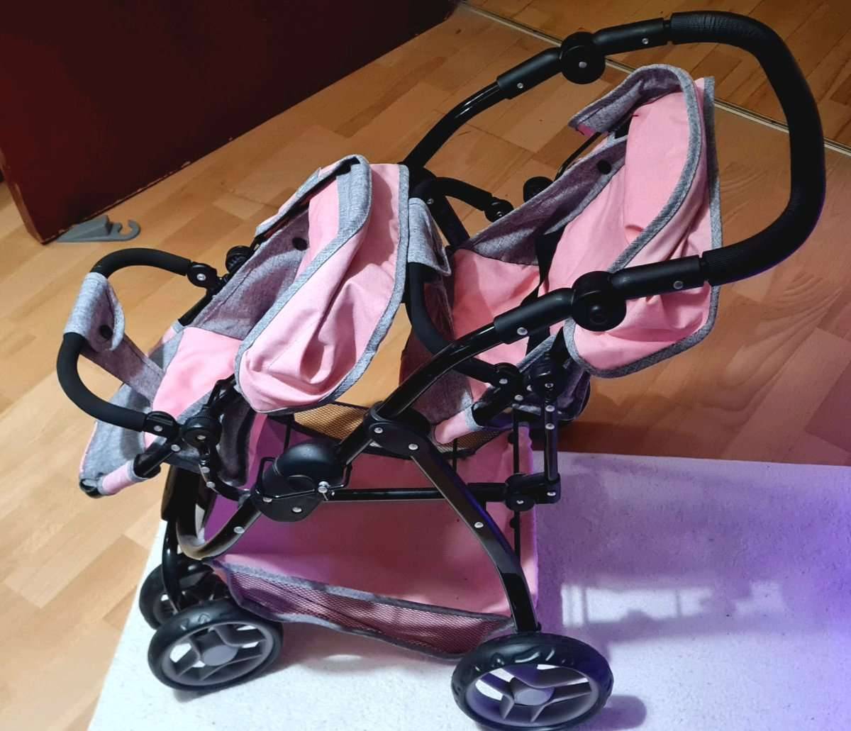 Zwillinge/ doppel Puppenwagen,  32,- (4048 Groamberg (Gde.: Puchenau)) -  willhaben