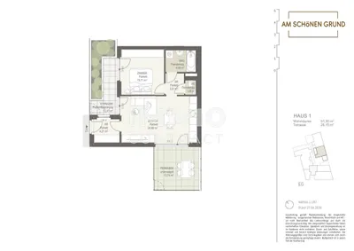 2-Zimmer-Wohnung kaufen in Wien – 51,3 m², € 331.900 – Bild 8 von 9