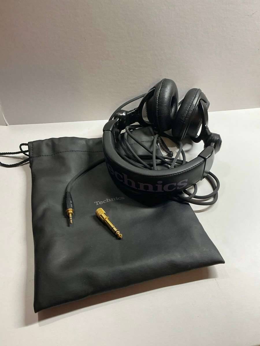 Casque Technics RP-DH1200 Argent - DJ - Occasion Avec Oreillettes Neuves - 5Hz-30kHz