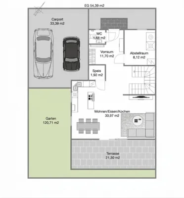 5-Zimmer-Haus kaufen in Baden – 166,03 m², € 875.000 – Bild 20 von 22