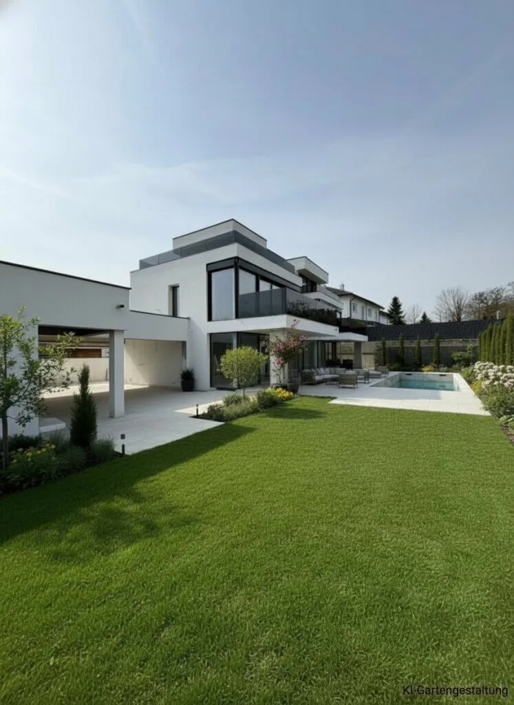 Luxusvilla nahe Wien - 406 m² Wohnfläche | Share Deal möglich | Pool | Wellness | Aufzug | Weinbergblick - Ansicht 2