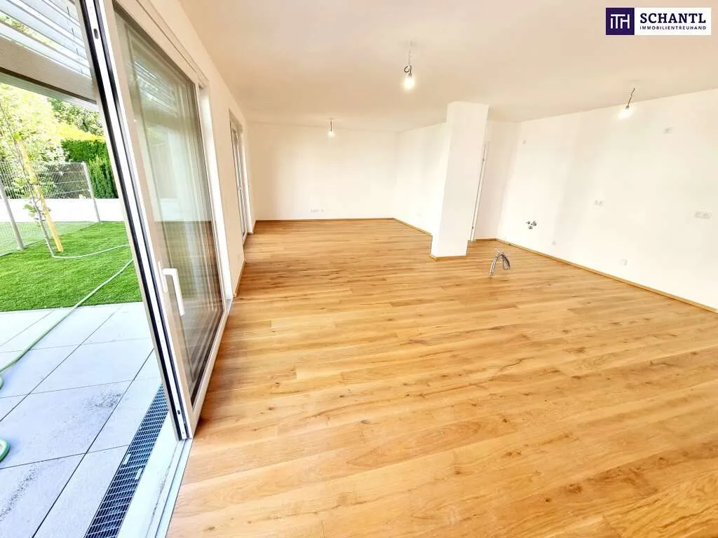 Fire Sale! Ihr neues Familienparadies! WOW - Cooles Townhouse mit Garten! 4 Zimmer + Ideale Raumaufteilung + Erdwärme + Absolute Ruhelage + Tiefgarage! Nachhaltig und zukunftssicher investiert! – pohled 2