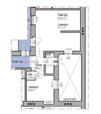 Immobilie kaufen in Wien – 35,54 m², € 135.000 – Bild 4 von 4