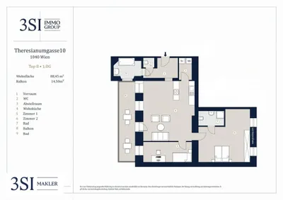 3-Zimmer-Wohnung kaufen in Wien – 88,45 m², € 990.000 – Bild 12 von 12