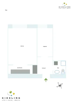 Wohnung mieten in Wien – 40,57 m², € 770 – Bild 11 von 11