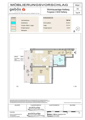 2-Zimmer-Wohnung mieten in Hartberg-Fürstenfeld – 21,89 m², € 706 – Bild 12 von 12