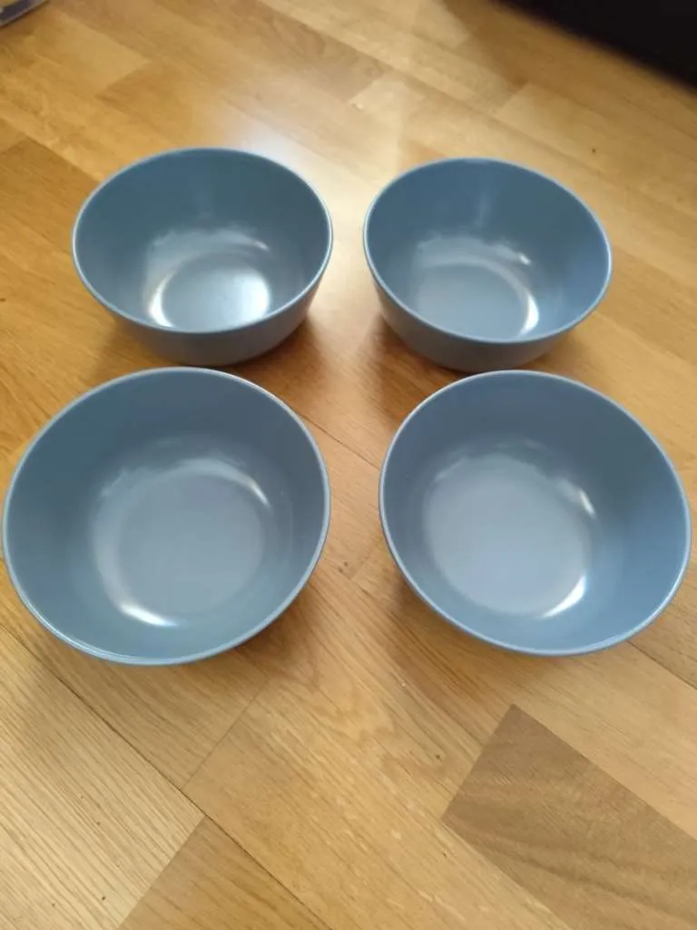 blaues geschirr ikea FÄRGKLAR Service 18-tlg., hellblau Gebinde:Karton (30 Stück)