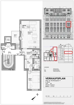 2-Zimmer-Wohnung kaufen in Wien – 79,06 m², € 466.000 – Bild 11 von 14
