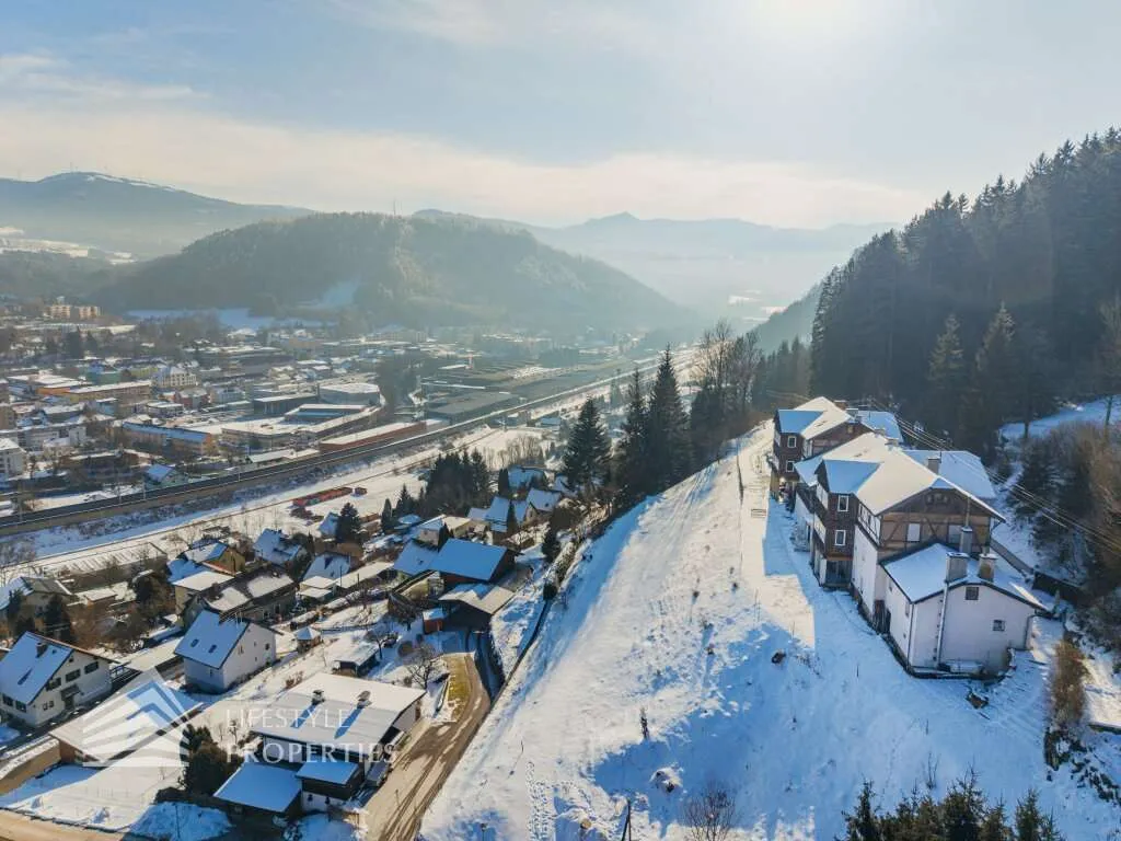 Großzügiges Bauland mit Bestand - 10.448 m² Entwicklungspotenzial in erhöhter Lage über Mürzzuschlag – pohled 3