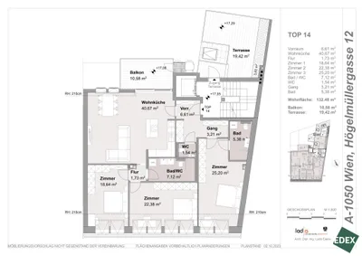 4-Zimmer-Wohnung kaufen in Wien – 132,48 m², € 1.038.000 – Bild 17 von 17