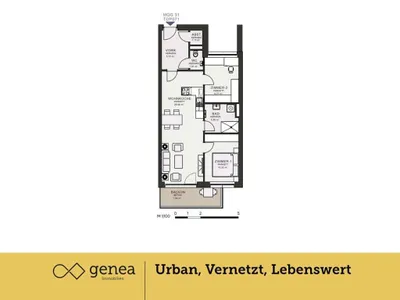 2-Zimmer-Wohnung mieten in Graz – 66,82 m², € 973 – Bild 2 von 28