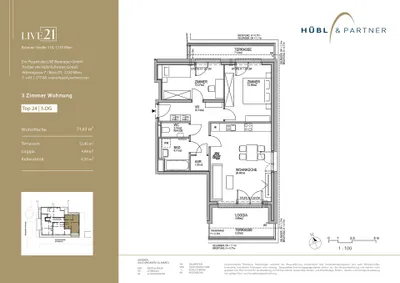 3-Zimmer-Wohnung kaufen in Wien – 70,31 m², € 515.000 – Bild 10 von 10