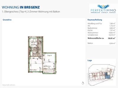 2-Zimmer-Wohnung kaufen in Bregenz – 58,85 m², € 214.430 – Bild 16 von 16