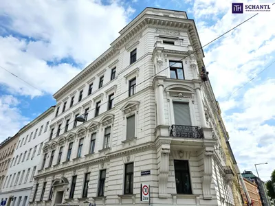 Ein Altbau zum Verlieben! Der Donaukanal um´s Eck + Tolle Aussicht + Perfekte Infrastruktur + 4 Zimmer plus separate Küche + Kleiner Balkon! – Bild 2