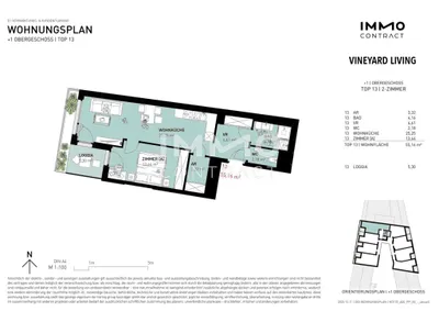 2-Zimmer-Wohnung kaufen in Wien – 55,16 m², € 379.500 – Bild 10 von 10