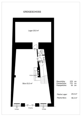 Gewerbeimmobilie mieten in Rohrbach – 56 m², € 853 – Bild 5 von 5