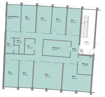 Gewerbeimmobilie mieten in Salzburg-Umgebung – 264 m², € 4.364 – Bild 5 von 5