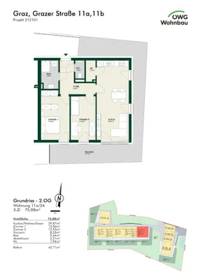 3-Zimmer-Wohnung kaufen in Graz – 75,88 m², € 469.666 – Bild 10 von 10