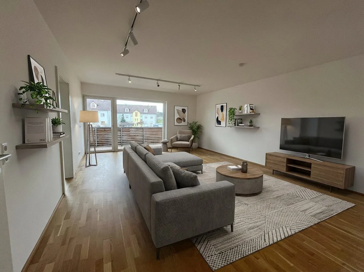 Ruhig gelegen & bestens angebunden- Attraktive 3- Zimmer Wohnung mit Balkon - Ansicht 2