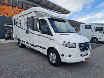 Teilintegriertes Wohnmobil Hymer BMCT600 mit Einzelbetten un...