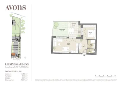 2-Zimmer-Wohnung kaufen in Wien – 46,6 m², € 299.000 – Bild 9 von 31