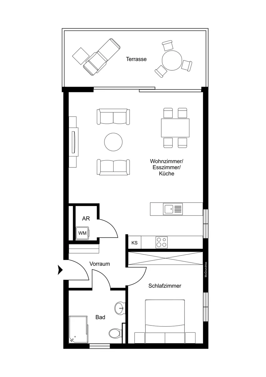 Wohnung – Dornbirn, Rohrbach - Ansicht 2