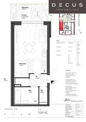 1-Zimmer-Wohnung kaufen in Wien – 37,21 m², € 242.644 – Bild 13 von 13