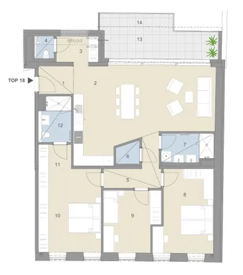 4-Zimmer-Wohnung kaufen in Wien – 119,46 m², € 1.109.000 – Bild 10 von 10