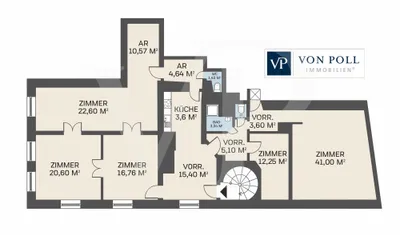 6-Zimmer-Wohnung kaufen in Wien – 158,26 m², € 2.300.000 – Bild 12 von 12