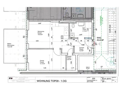 2-Zimmer-Wohnung mieten in Graz – 45 m², € 731 – Bild 10 von 10