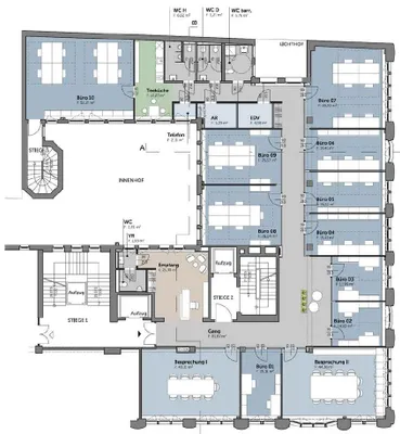 Gewerbeimmobilie mieten in Wien – 504 m², € 25 – Bild 7 von 8