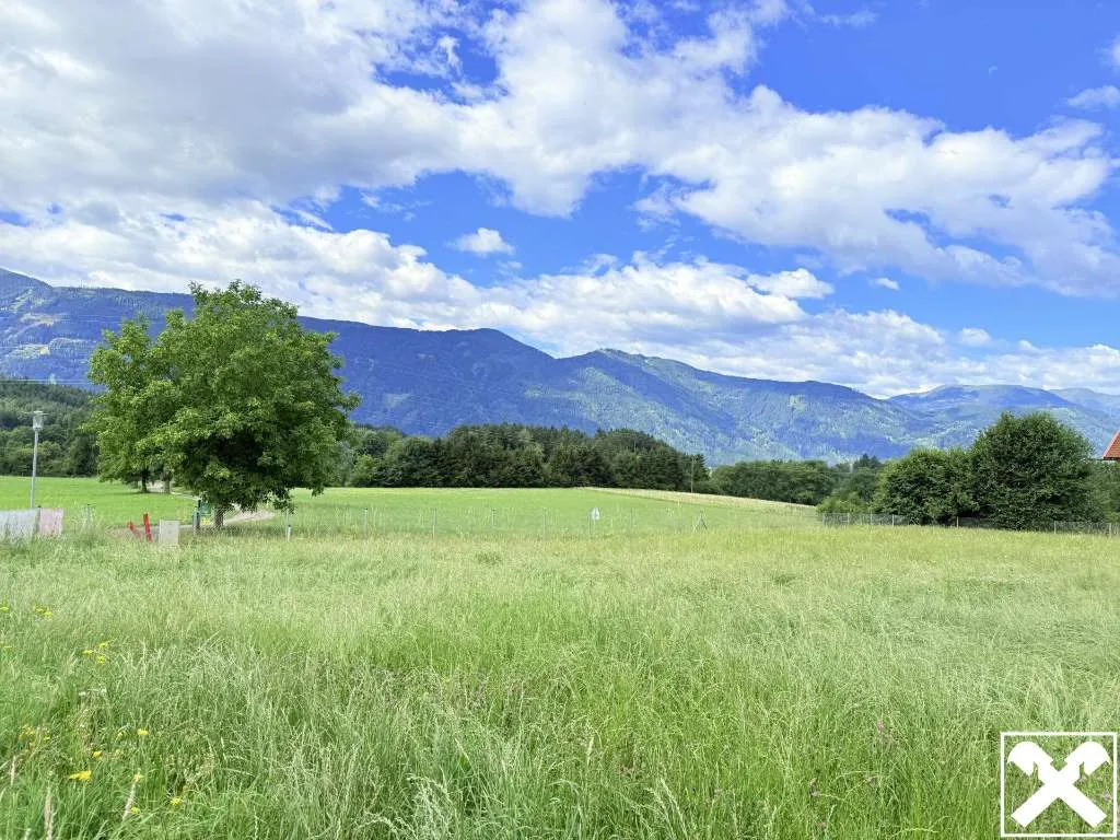 Großzügiges Baugrundstück in ruhiger Lage nahe dem Millstätter See - Ansicht 2