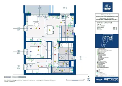 3-Zimmer-Wohnung kaufen in Mödling – 75,83 m², € 428.500 – Bild 8 von 9