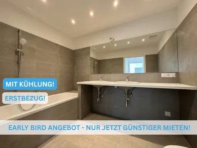 Ruhiger 2-Zimmer-Erstbezug mit Kühlung und Top-Anbindung an U4/U6