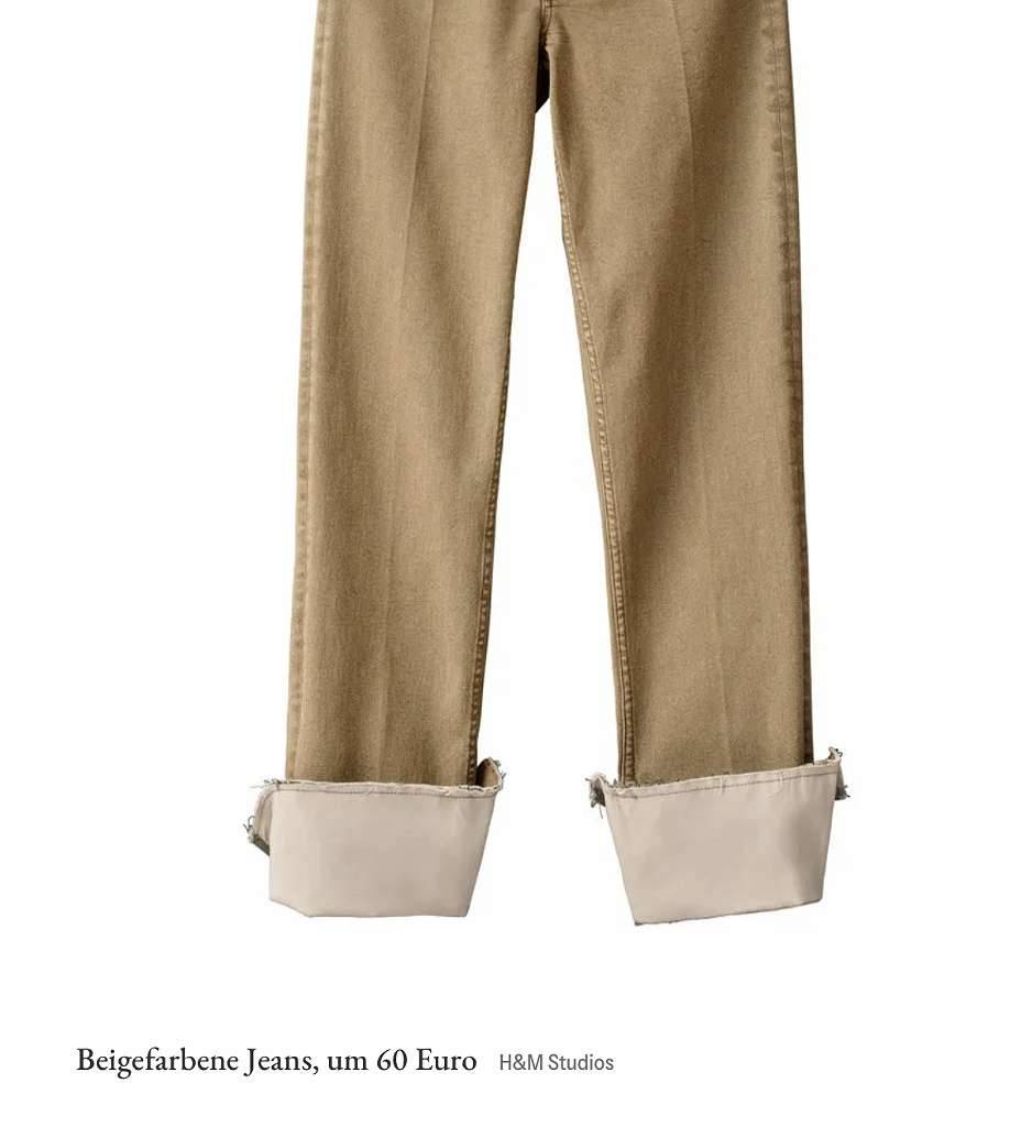 SOLD out Jeans H&M STUDIO Collection Limited Edition sehr coole grungige Hose grunge nirvana rock