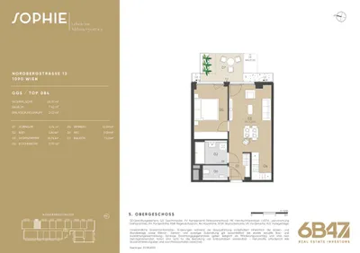 2-Zimmer-Wohnung kaufen in Wien – 45,37 m², € 480.000 – Bild 13 von 13