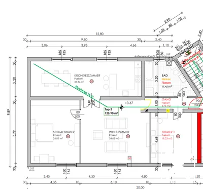 4-Zimmer-Wohnung kaufen in Wiener Neustadt – 125,9 m², € 279.000 – Bild 9 von 9