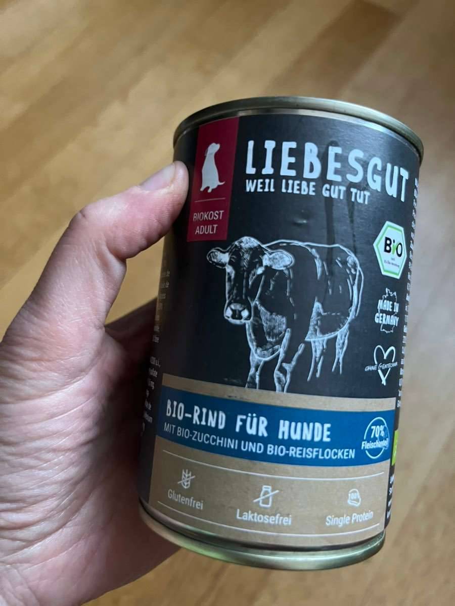 Hunde Nassfutter dog's love Insekt pur und liebesgut Bio Rind,  15,- (1080  Wien) - willhaben