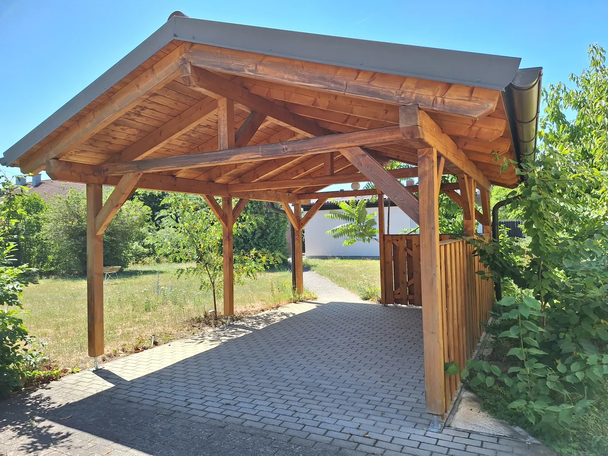 Gartengrundstück mit Sommerhaus und Carport in Kottingbrunn zu vermieten - Ansicht 3