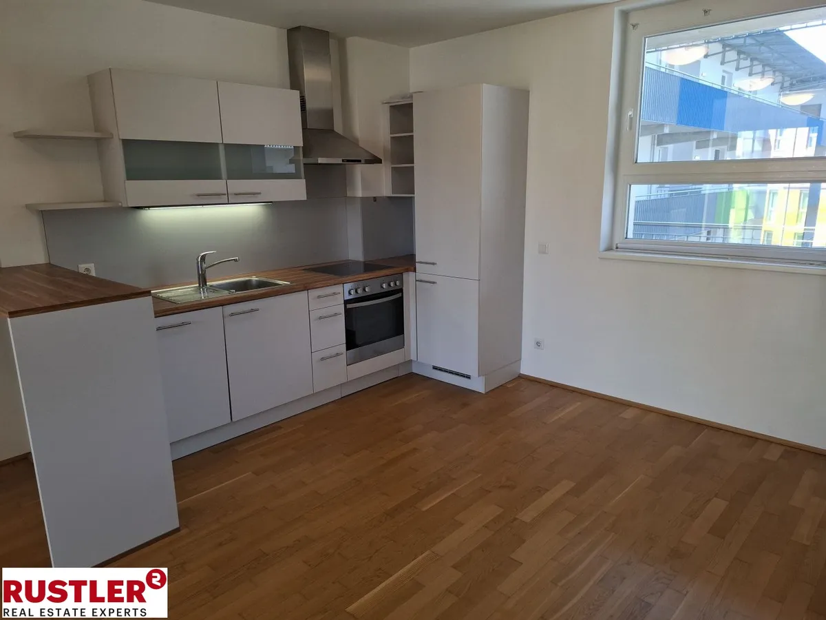 Mietwohnung, 2 Zimmer + Küche mit Essbereich + Balkon, in Linz Stadt - Ansicht 3