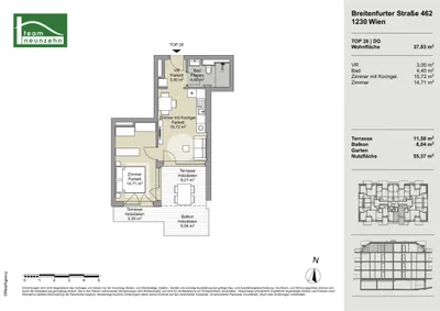 Immobilie kaufen in Wien – 37,83 m², € 252.709 – Bild 20 von 20