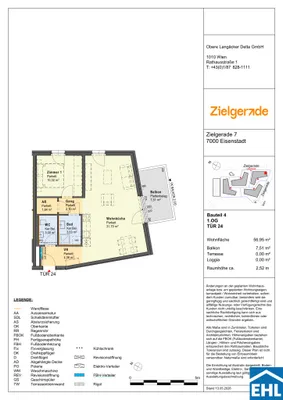 2-Zimmer-Wohnung kaufen in Eisenstadt – 56,95 m², € 279.000 – Bild 13 von 13