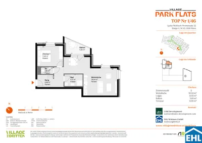 Immobilie kaufen in Wien – 55,52 m², € 485.000 – Bild 7 von 7