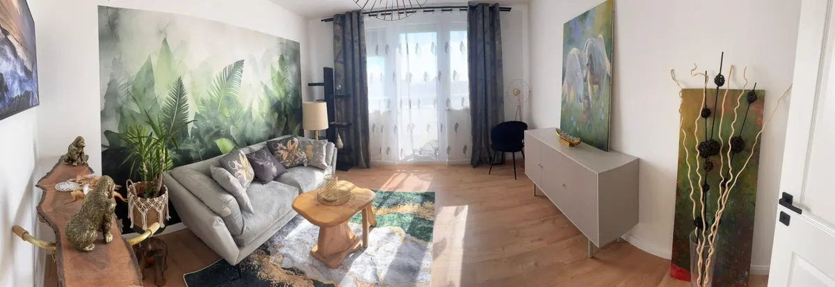 Wunderschöne & voll möblierte 2 Zimmer - DG - Terrassenwohnung (Keine Dachschrägen) | 6. Stock - Süd-Terrasse – pohled 2