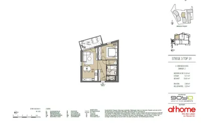 2-Zimmer-Wohnung kaufen in Tulln – 53,5 m², € 273.000 – Bild 27 von 27