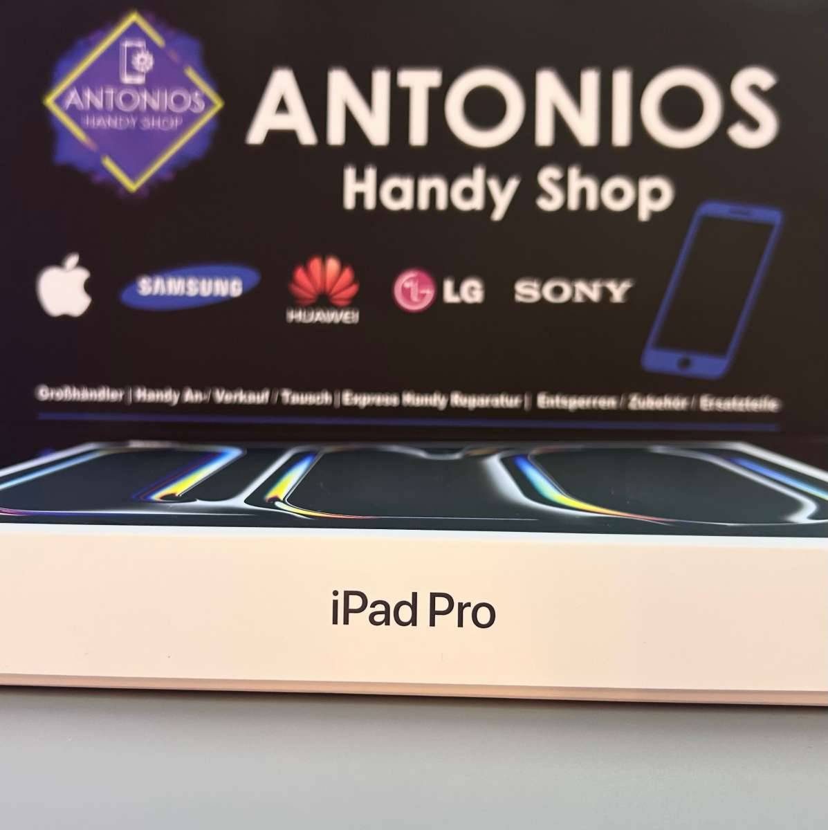 Apple iPad Pro 11" M4 WiFi 256GB mit Standardglas - Space Black