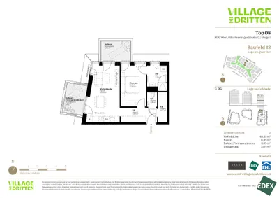 2-Zimmer-Wohnung kaufen in Wien – 48,47 m², € 413.000 – Bild 40 von 40