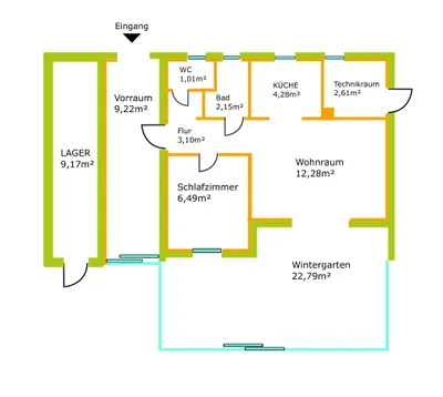2-Zimmer-Haus kaufen in Eisenstadt - Umgebung – 38 m², € 49.500 – Bild 35 von 36