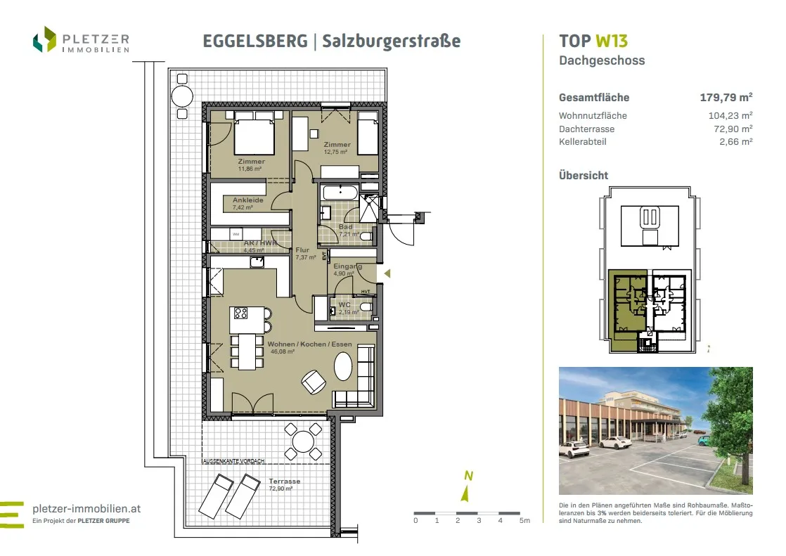Wohnung – Eggelsberg - Ansicht 3