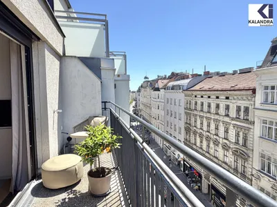 360 TOUR // LUXUSMÖBLIERTE TERRASSEN-WOHNUNG JOSEFSTADT